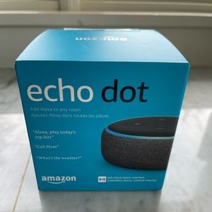 Brand New Sealed Amazon Echo Dot 3rd Generation